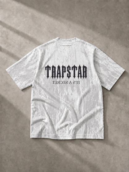 UrbanFit Men's White Graphic Oversized T-Shirt – Premium Streetwear Casual Tee
