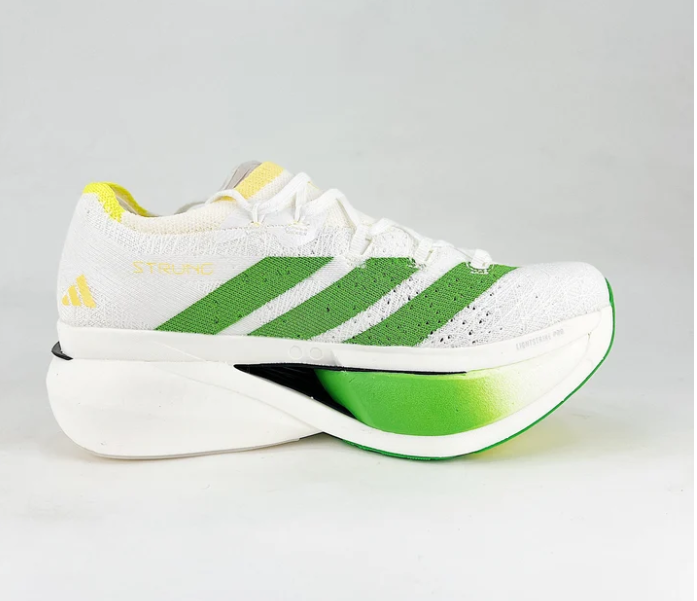 UrbanFit Men's White & Green Performance Running Shoes – Stylish Athletic Sports
