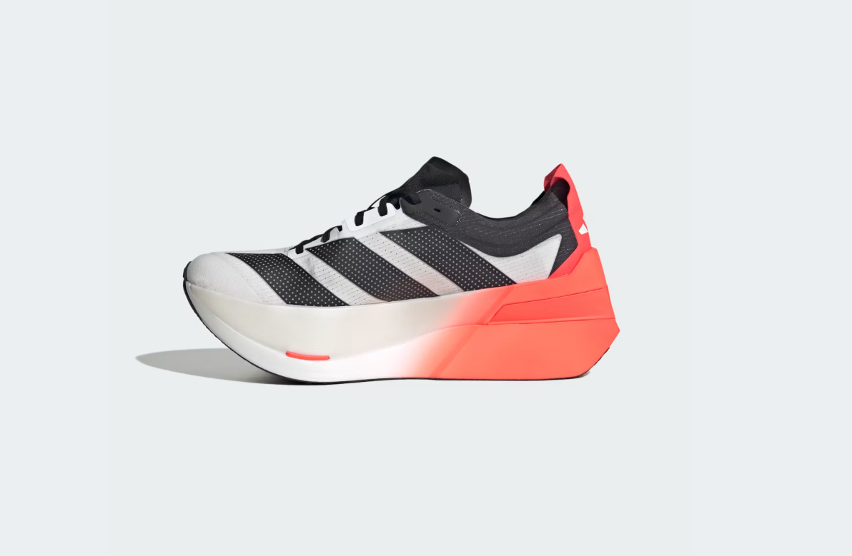 Adidas Adizero Pro Running Shoes – White, Black & Red